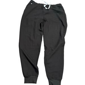 FIGS Jogger Scrub Pants, Black, Size XL Tall